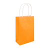 Neon Orange Paper Party Bags - Kids Party Craft