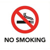 No Smoking Information Sign 8cm x 8cm - Kids Party Craft