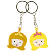 Novelty Princess Keychain - Kids Party Craft