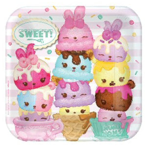 Num Noms 9" Plates (8 pack) - Kids Party Craft