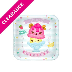 Num Noms Square Party Plates 8pk - Kids Party Craft