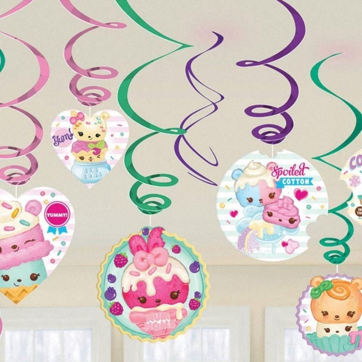 Num Noms Swirl Decorations - Kids Party Craft