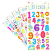 Number Puffy Sticker Packs - Kids Party Craft