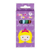 Pack Of 6 Princess Coloured Pencils - Kids Party Craft