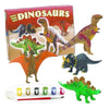 Paint Your Own Dinosaurs (brown box) - Kids Party Craft