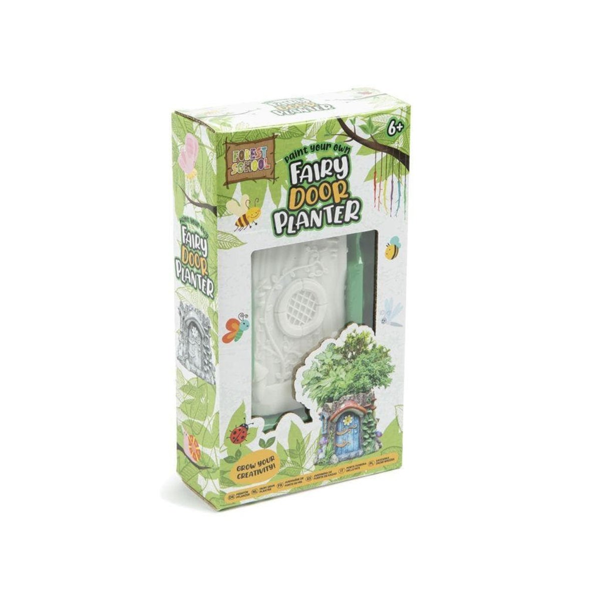 Paint Your Own Fairy Door Planter - Kids Party Craft