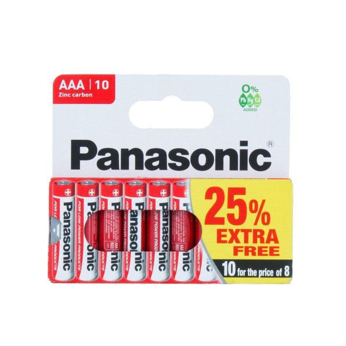 PANASONIC AAA ZINC 10'S - Kids Party Craft