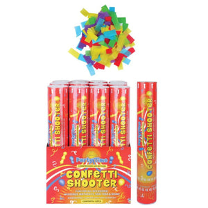 Party Time Multicolour Paper Confetti Shooter - Kids Party Craft