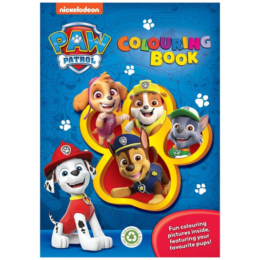 Paw Patrol Colouring Book - Kids Party Craft