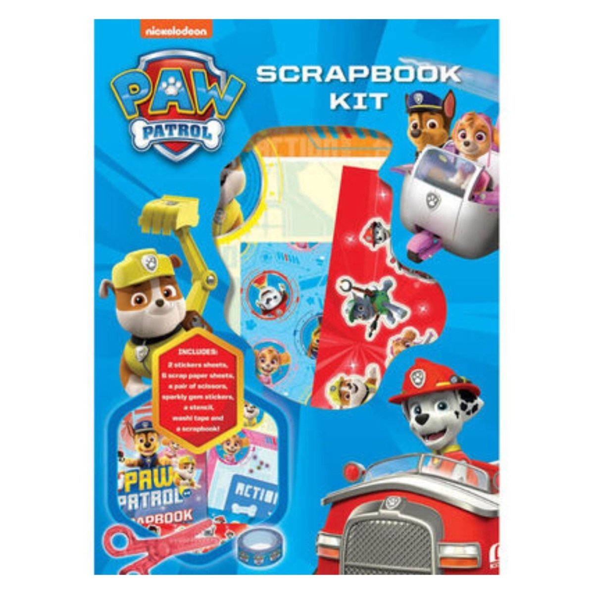 Paw Patrol Scrapbook Kit - Kids Party Craft