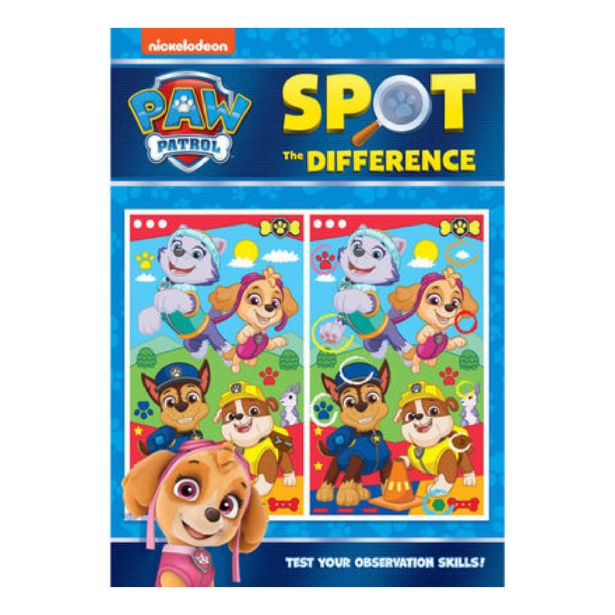 Paw Patrol Spot the Difference Book - Kids Party Craft