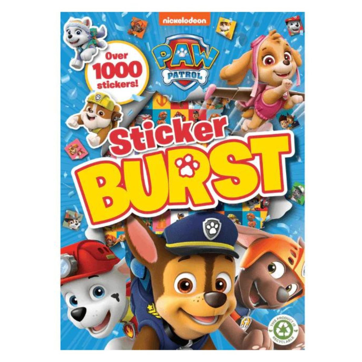 Paw Patrol Sticker Burst - Kids Party Craft