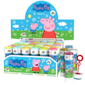 Peppa Pig Bubble Tubs with Wand - Kids Party Craft