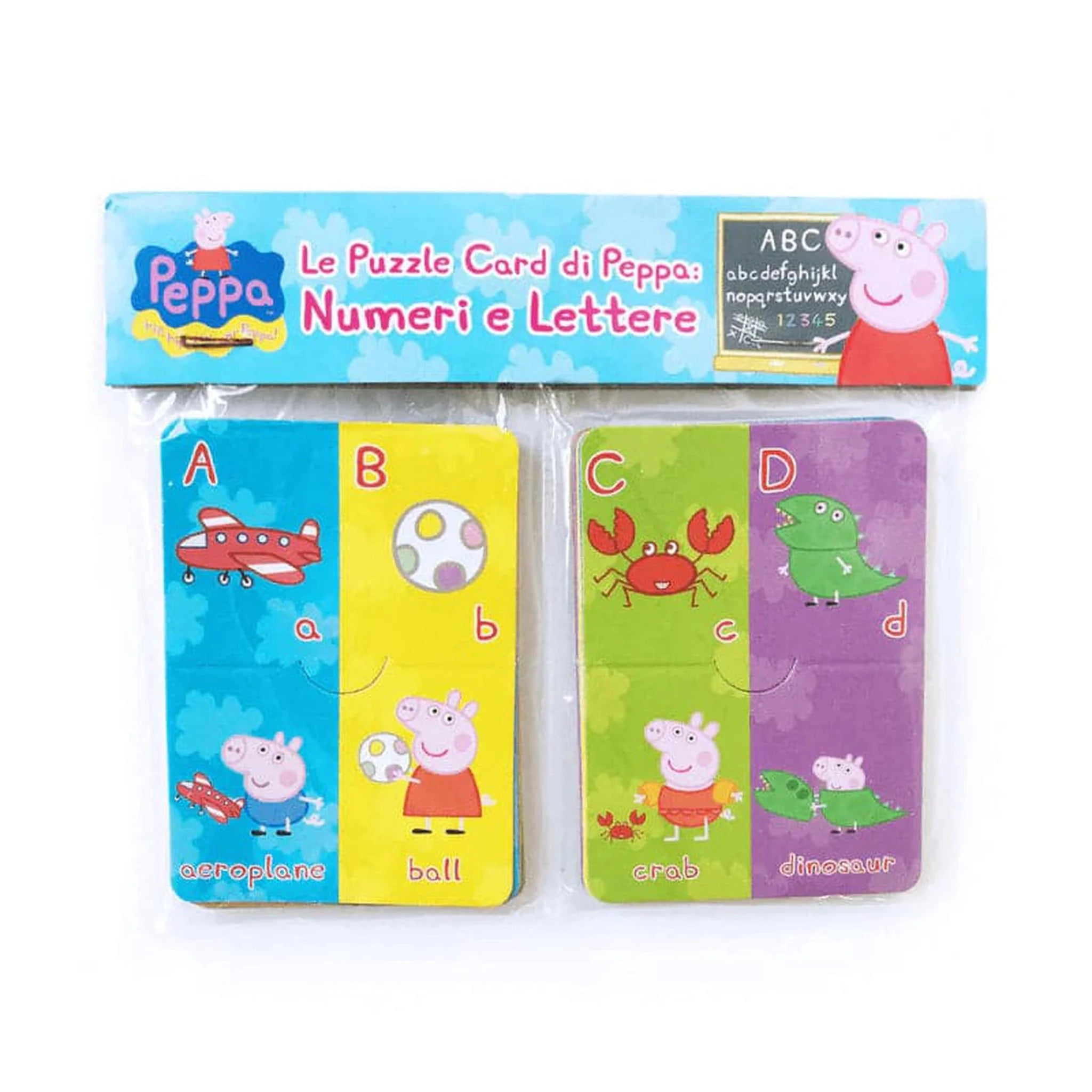 Peppa Pig Flash Cards - Letters & Numbers - Kids Party Craft