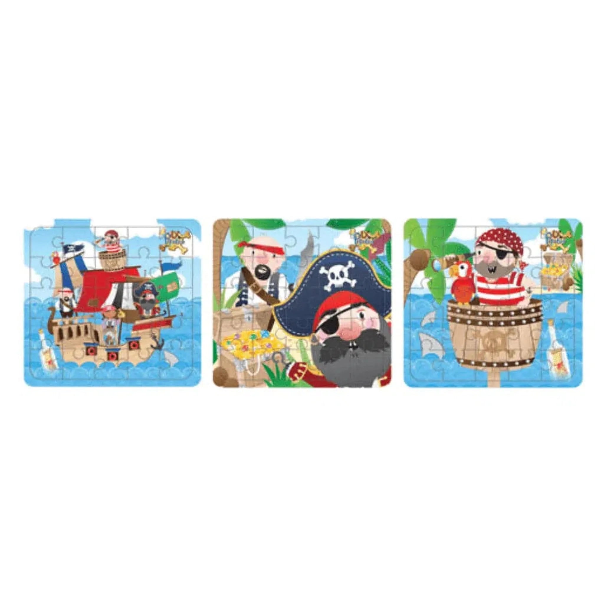 Pirate Mini Jigsaw Puzzle - Kids Party Craft