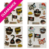 Pirate Mini Puffy Sticker Sheet - Kids Party Craft