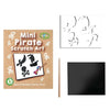 Pirate Mini Scratch Art Eco Friendly - Kids Party Craft