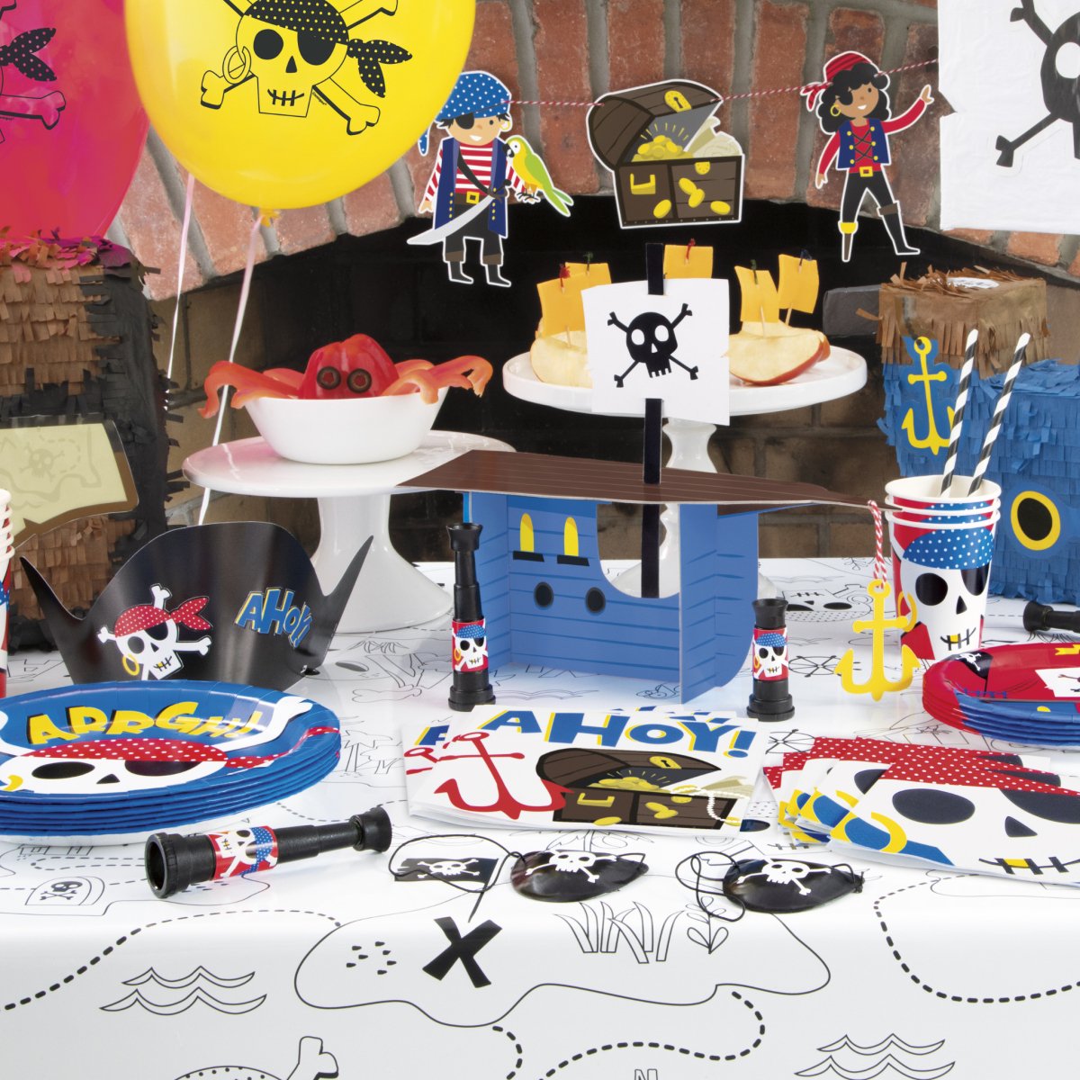 Pirate Party Kit For 8