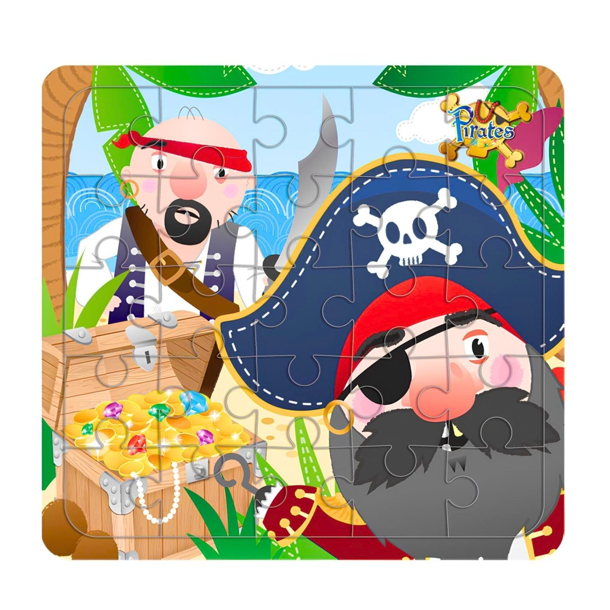 Pirate Pre-Filled Party Bags - Kids Party Craft