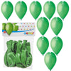 Plain Green Balloons (10 pack) - Kids Party Craft