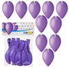 Plain Lavender Purple Balloons (10 Pack) - Kids Party Craft