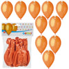 Plain Orange Balloons (10 pack) - Kids Party Craft