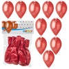 Plain Red Balloons (10 pack) - Kids Party Craft