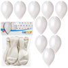 Plain White Balloons (10 pack) - Kids Party Craft