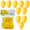 Plain Yellow Balloons (10 pack) - Kids Party Craft