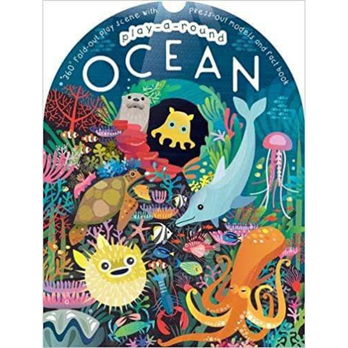 Play-a-round Ocean Hard Back Pop Up Book - Kids Party Craft