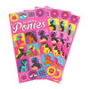 Ponies Mini Sticker Book(12 Sheets) - Kids Party Craft