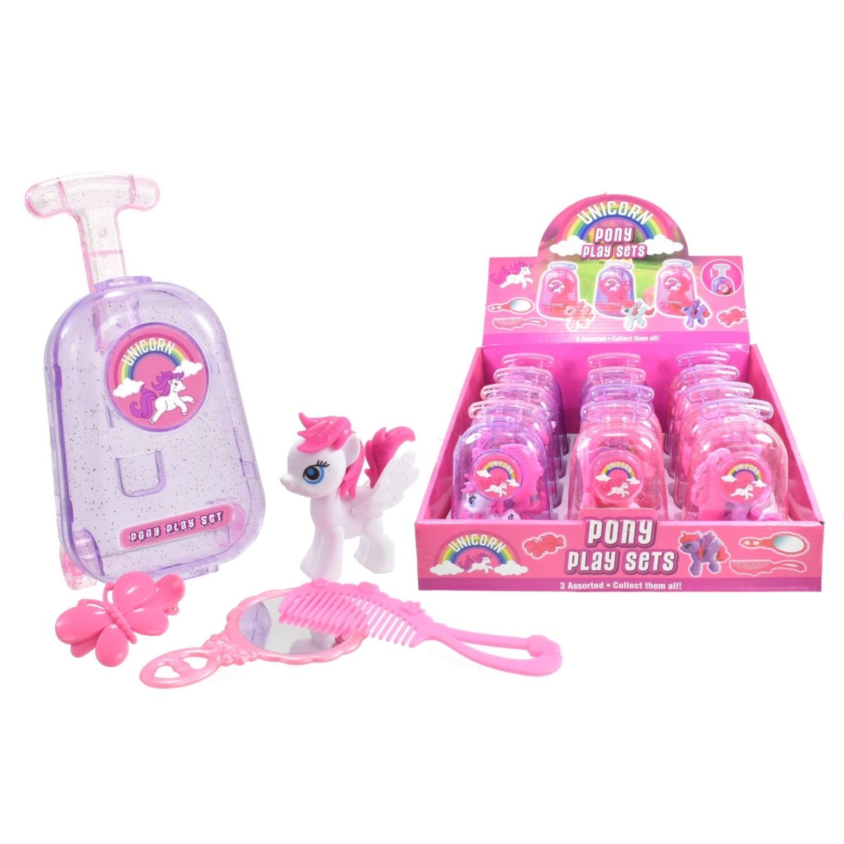 Pony Playset In Carry Case - Kids Party Craft