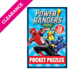 Power Rangers Beast Morphers Pocket Puzzles Book - Kids Party Craft
