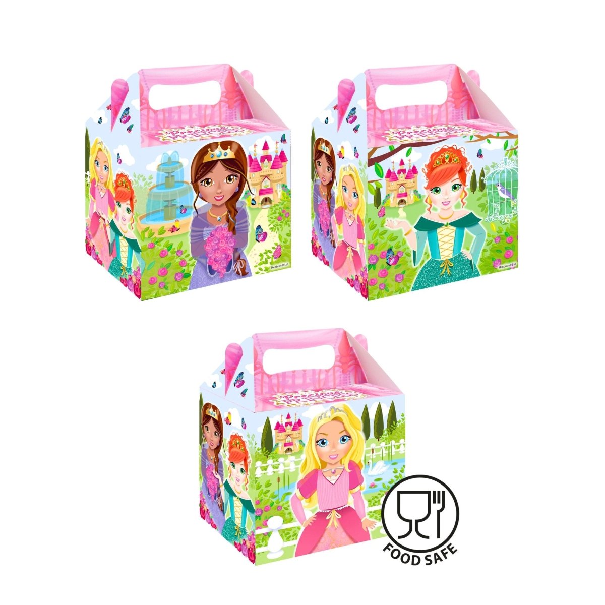 Princess Party Food Boxes - Kids Party Craft