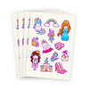 Princess Tattoo Sheet - Kids Party Craft