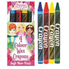 Princess Wax Crayons (4pc) - Kids Party Craft