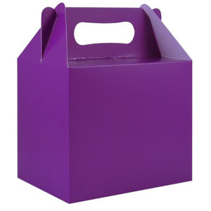 Purple Party Food Boxes - Kids Party Craft