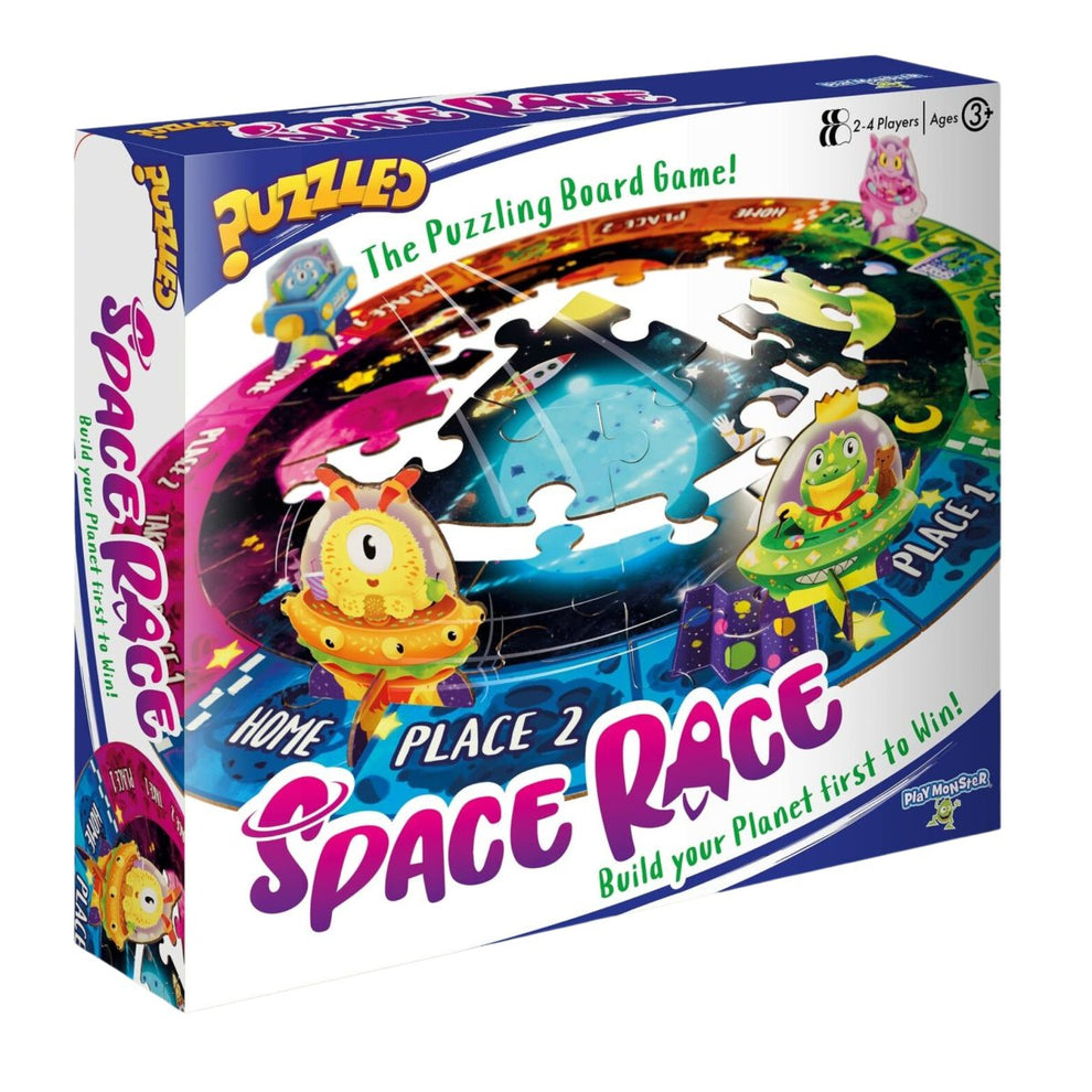Puzzled Space Race Game - Kids Party Craft | Kids Party Craft