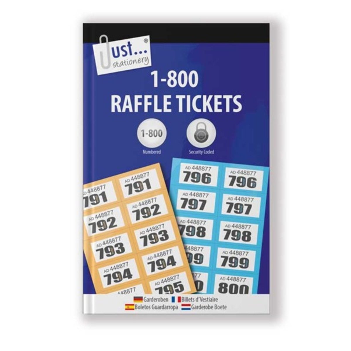 Club Raffle Books Raffle Tickets Book - Kids Party Craft | Kids Party Craft