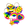 Rainbow Chunky Keychain - Kids Party Craft