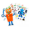 Robot World Sticker Scene Create Pack - Kids Party Craft