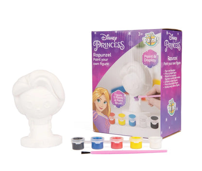 Paint Your Own Rapunzel Figure 5 Paints & Brush