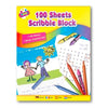 Scribble Block Books (100 Sheets) - Kids Party Craft