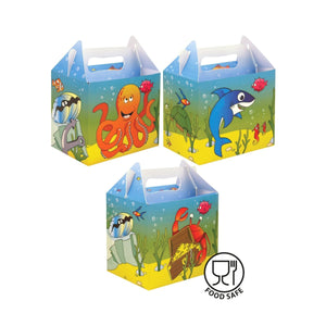 Sealife Themed Party Food Boxes - Kids Party Craft