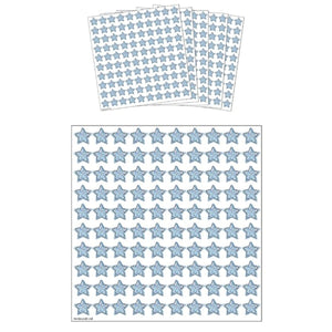 Silver Holographic Star Stickers (5 Sheets) - Kids Party Craft