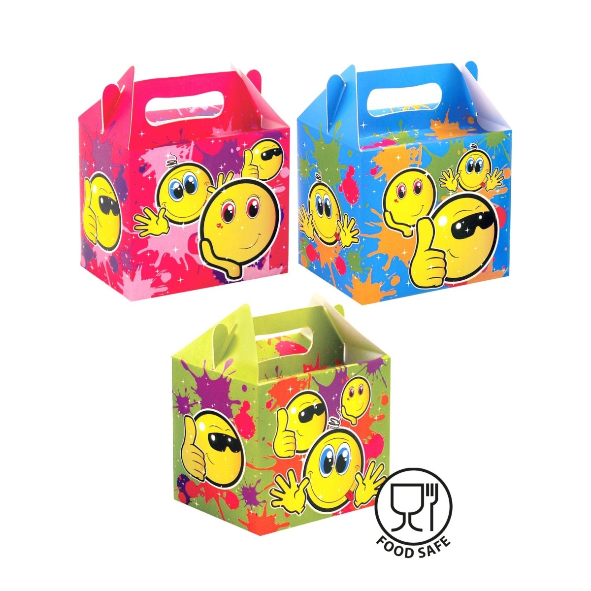 Smile Party Food Boxes - Kids Party Craft