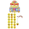 Smiley Face Return Balls (6cm) - Kids Party Craft