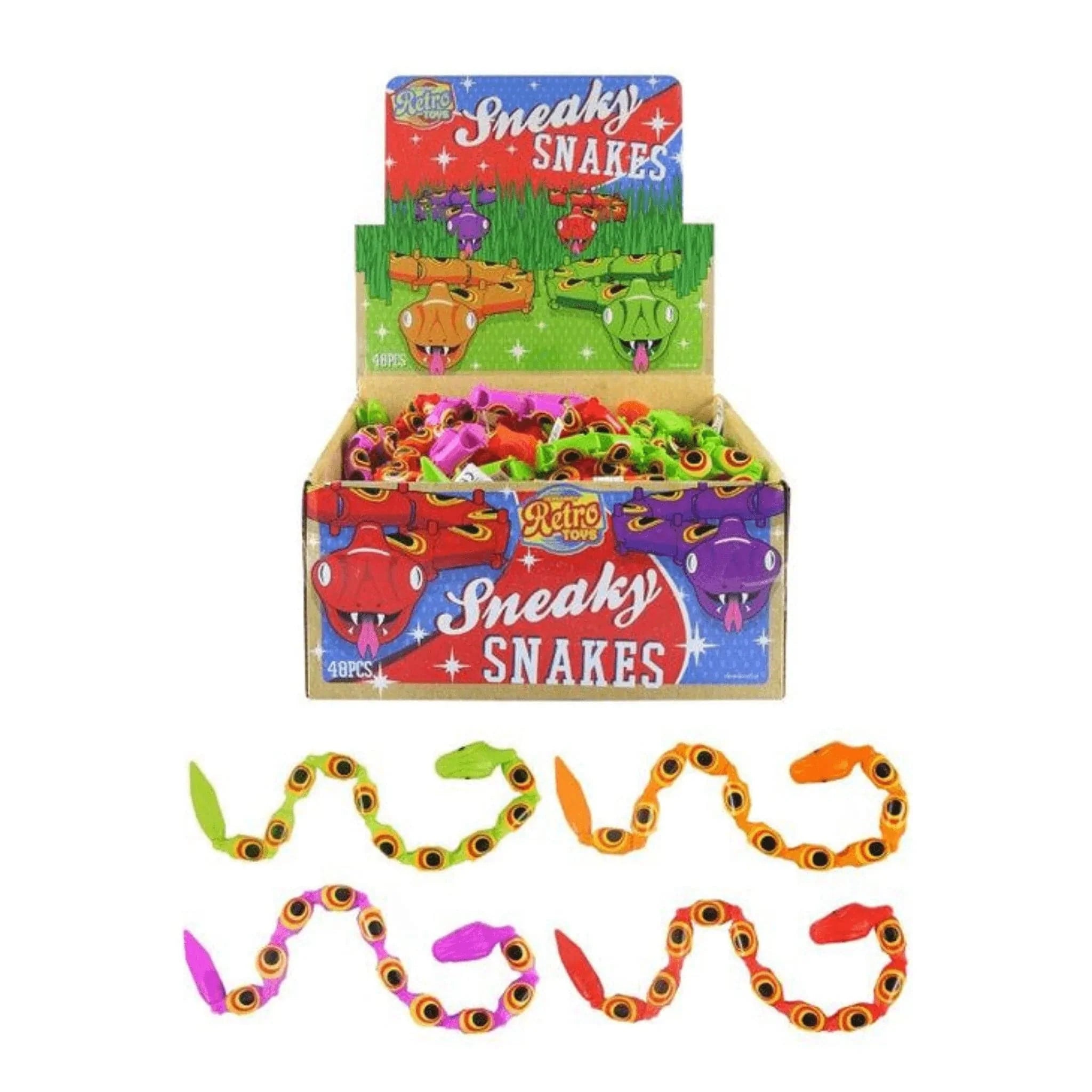 Sneaky Snakes (37cm with 12 Sections) - Kids Party Craft