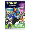 Sonic Prime Jumbo Colouring Book - Kids Party Craft