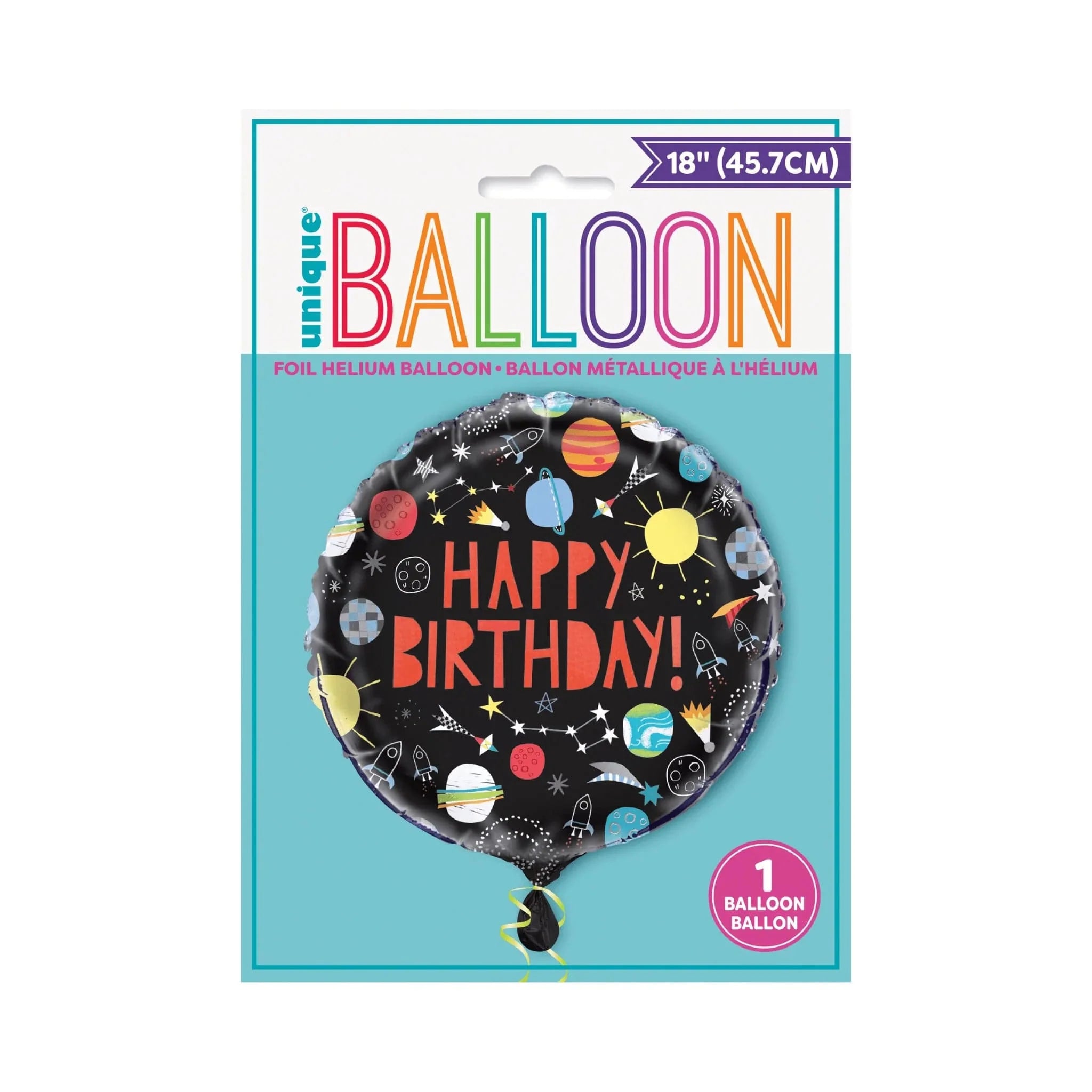 Space 18" Foil Balloon - Kids Party Craft